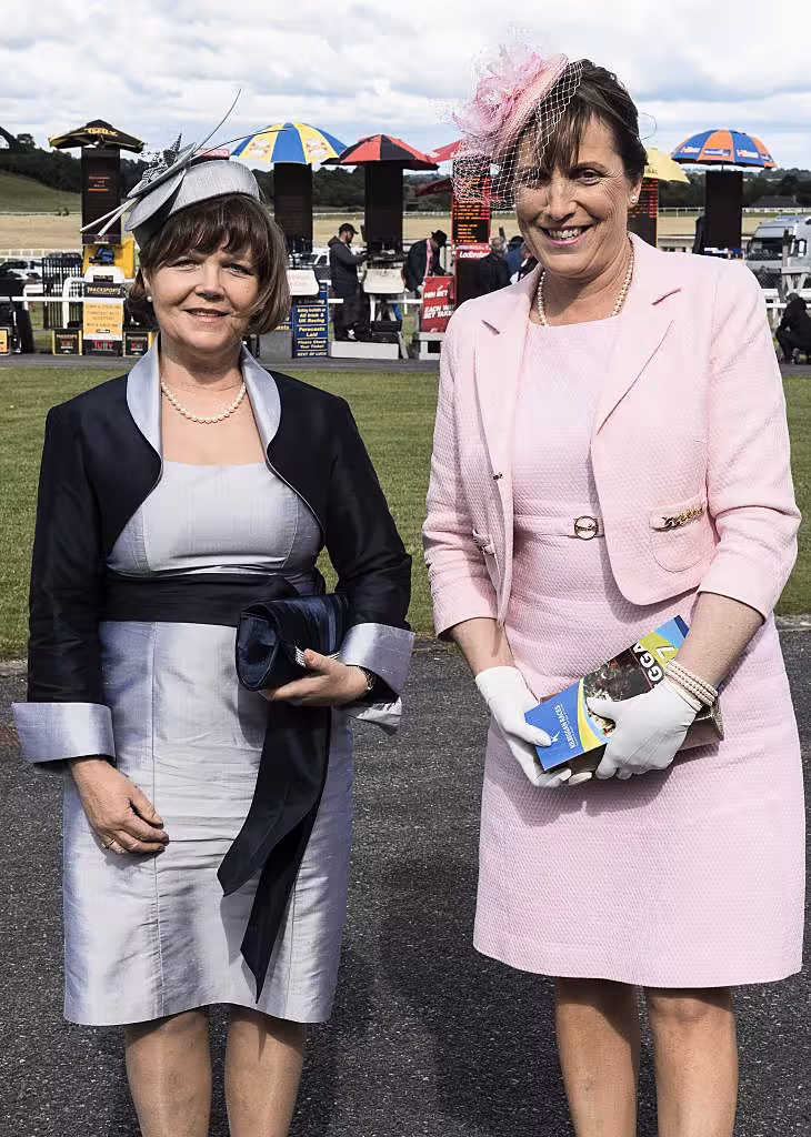 Pictured at the Best Dressed Lady competition at Kilbeggan Races 2017. It was judged by Darren Kennedy and Alison Roe and sponsored by Wineport Lodge. Photo by Paul Sherwood Photography