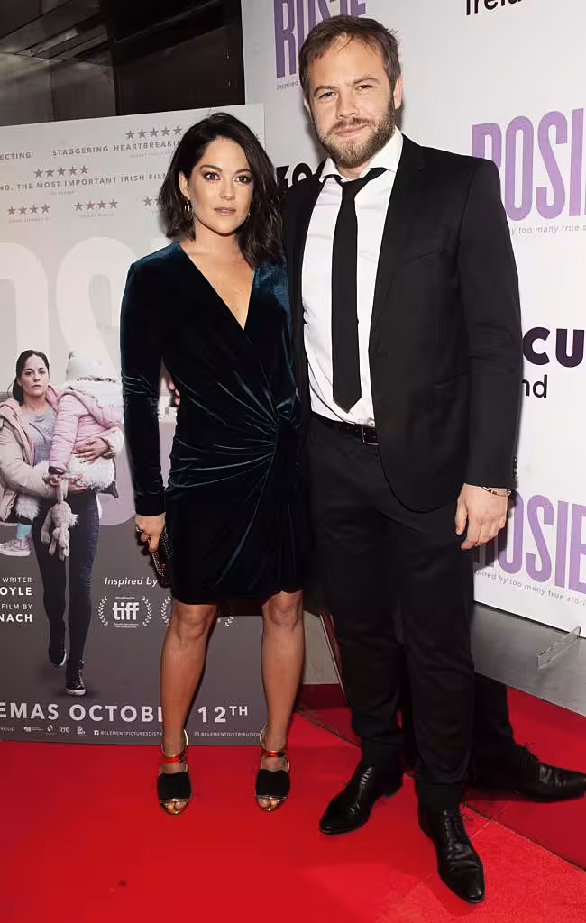 Sarah Greene, Moe Dunford pictured at the European premiere of 'Rosie' at the Light House Cinema, Dublin. Photo: Patrick O'Leary